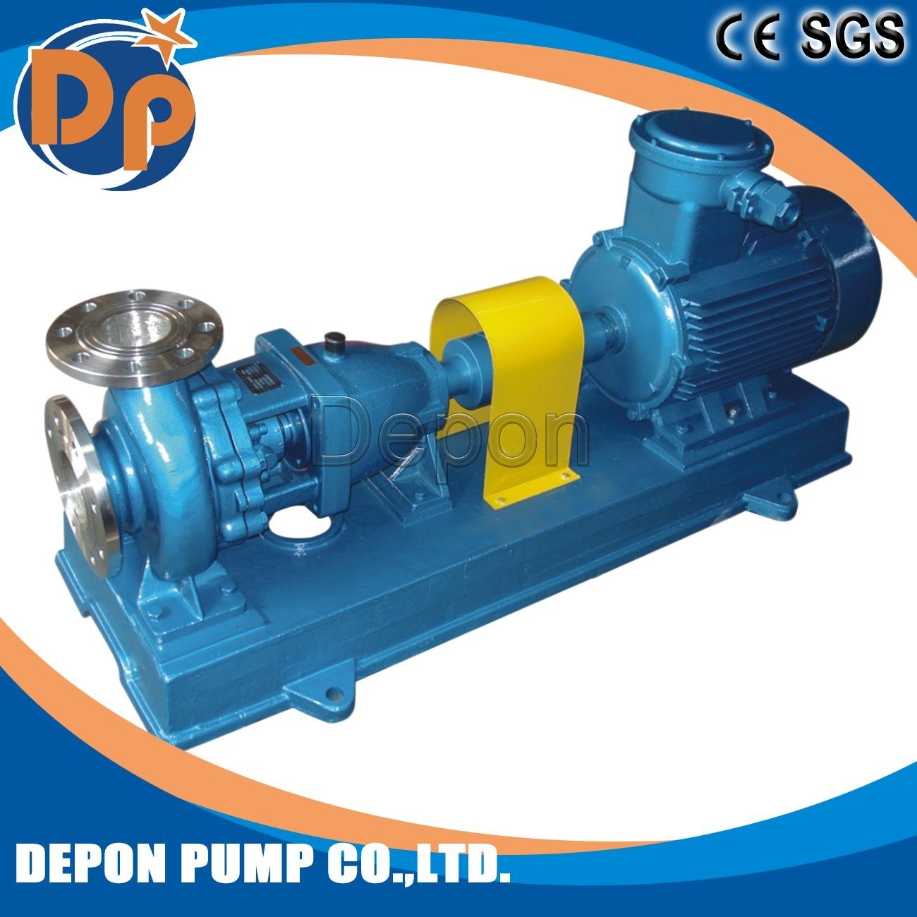 Centrifugal End Suction Electric Motor Horizontal Chemical Water Pump