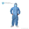 Cheap Custom unisex disposable PP non woven working safety coveralls