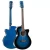 Import cheap electric acoustic guitar with pickup wholesale EQ guitarras 40 inch china for black colors from China