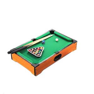 cheap mini snooker&amp;billiard pool table and billiard ball toy set table game for kids
