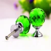 Cheap price different colors crystal knobs/Crystal Furniture Kitchen Cabinet Handles for hot selling/Pull Glass Handles
