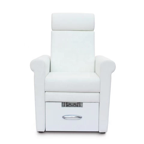Cheap Price White Modern Beauty Nail Salon Furniture Reclining Portable No Plumbing Foot Spa Manicure Pedicure Chair