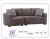 Import cheap sectional sofa living room furniture from China