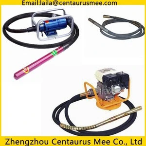 Cheaper factory price gasoline concrete vibrator with goood quality and high speed