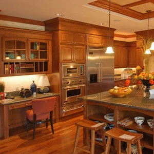 Cherry Solid Wood Kitchen Cabinet Designs
