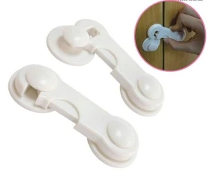 child care products adhesive plastic baby drawer latch, security baby lock