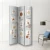 Import child-free sea style paravent room divider wood screen from China