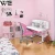 Import Child reading table customized writing pencil drawer plastic kids table and chair set with led light from China
