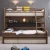 Import children bunk bed solid wood triple bunk bed  solid wood furniture  bunk bed with steps from China