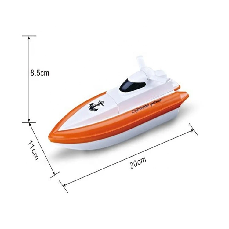 Children  favorite outdoor water toy 2.4 g flying fish small speedboat remote control boat