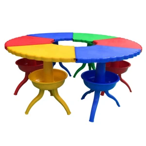 Children learning plastic table kindergarten furniture Kids table and chair