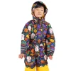 Children&#39;s ski suit winter jumpsuit windproof waterproof warm jacket