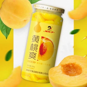 China Factory Direct Wholesale Food Can Fruit Yellow Peach Canned In light Syrup