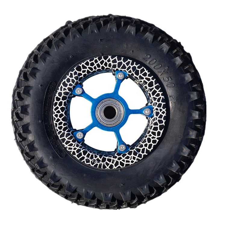 China factory  directly sale 5 6 7 8 9 10 inch tire electric scooter skateboard accessories parts solid rubber wheels