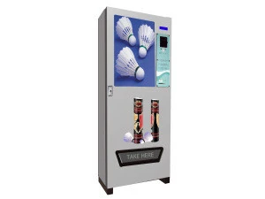 China factory modern design automatic shuttlecock vending machine