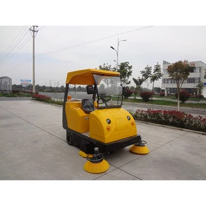 China Factory Produce Battery Powered Mechanical Broom Sweeper