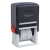 Import China factory super quality rubber material 40x75MM self-inking office stamp from China