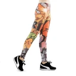 china factory wholesale custom printed leggings  sports yoga leggings for women