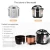 Import china supplier high quality 5l metal shell wifi version electric pressure cooker from China