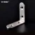 Import china suppliers satin wall mounted wall rail corner connection stainless steel 90 angle bracket from China