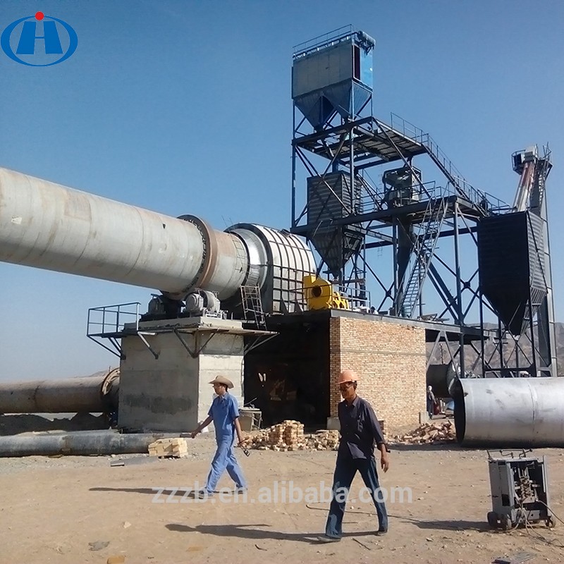 China Top Mini Sale Lime Rotary Kiln Equipment List Clinker Grinding Small Scale Cement Plant