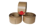 China Wellmark Factory Sales Eco Paper Strapping Banding Tape For Strapping Machine