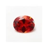 China wholesale diamond cut oval shape cubic zirconia in loose gemstone