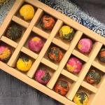 chinese blooming tea mini tuo puer tea ball   for wholesale
