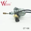 Chinese Motorcycle Scooter Engine Parts Fuel System CT100 Motorcycle Carburetor Engine Parts