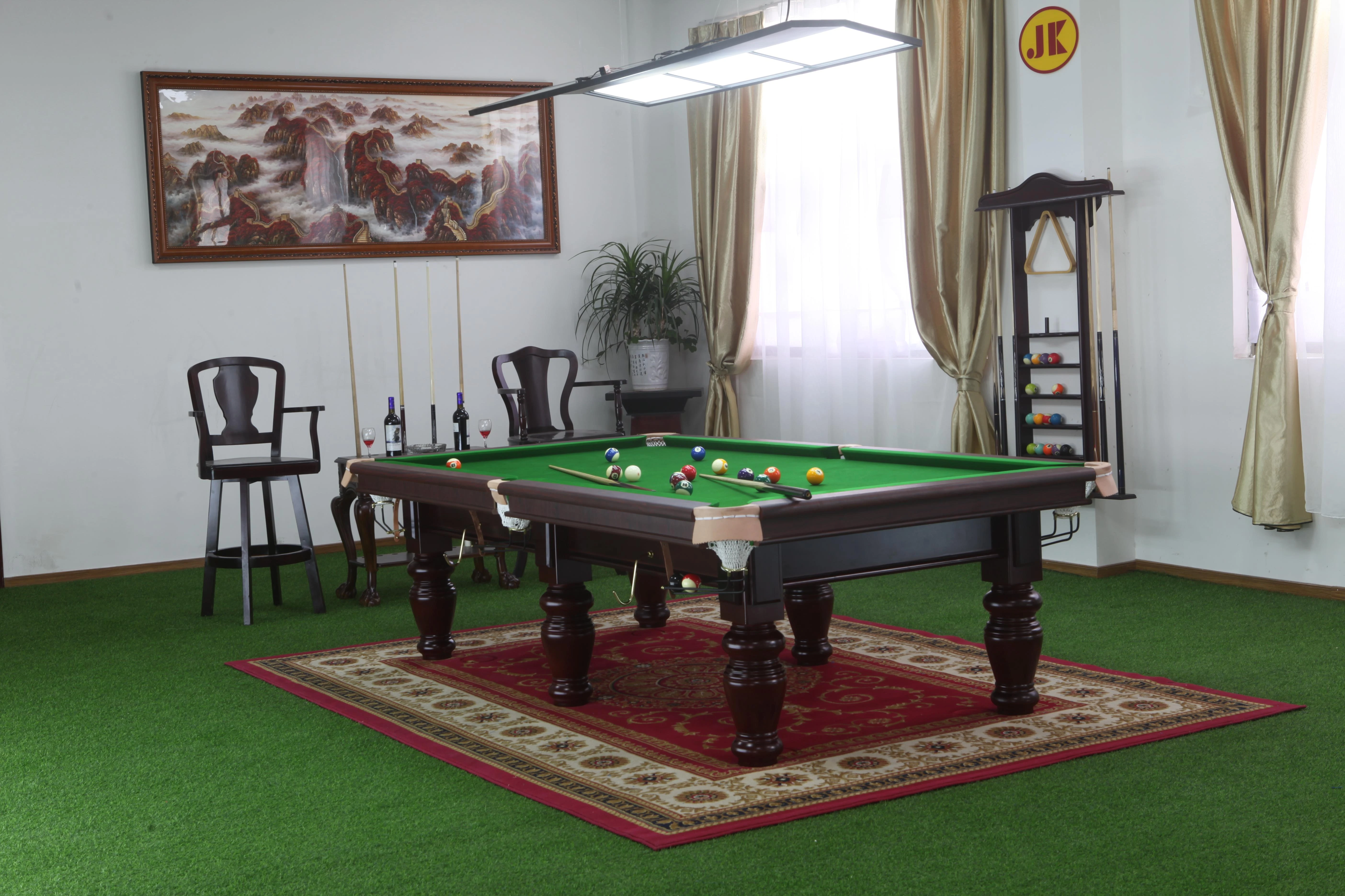Chinese Style Black Eight Proffessional Billiard Snooker Table 9ft Pool