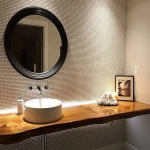 Chinese Supplier High End Solid Wood Bathroom Vanity Cabinet Wood Slab