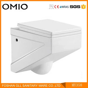 Chinese supply ceramic wall hung toilet