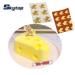 chocolate molds for edible chocolate transfer sheet for cake decorating tools