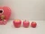 Christmas eve decoration artificial fruit candle creative apple shaped candles christmas  gift