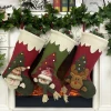 Christmas stockings Christmas gift bag Christmas stockings Santa Claus pendant