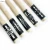 Import Chyone custom half-finished inlay pool cue radial joint square core butt spliced carom cue billiard cue stick from China