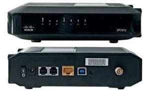 Cisco DPC3208 DOCSIS 3.0 8x4 Cable Modem with Embedded Digital Voice Adapter Euro