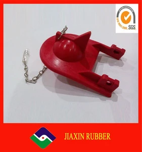 Cistern flush mechanism of toilet tank parts flapper with chain