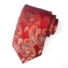 Classic 8 Cm Tie for Man 100% Silk Tie Luxury Striped Business Neck Tie for Men Suit Cravat Wedding Party Necktie SC789003
