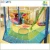 Import Colorful nylon rope hand knitted Spider Web in Crocheted Playground from China