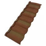 Colorful Roof Tile Stone Coated Metal Roof Tile Shingle Tile