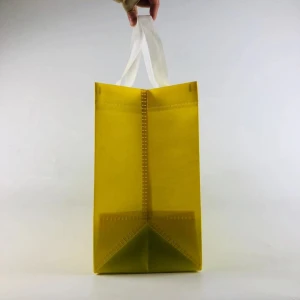 colorful useful package promotional fabric pp shopping bag customized non woven bag