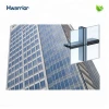 Commercial buildings unitized double glazing curtain wall aluminum glass facade