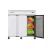 Import Commercial masterchef merchandise / stainless steel 3 doors refrigerator stand / restaurant kitchen freezer chest from China