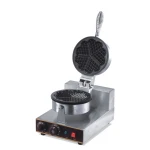 Commercial snack machine single plate heart shape waffle maker with factory price