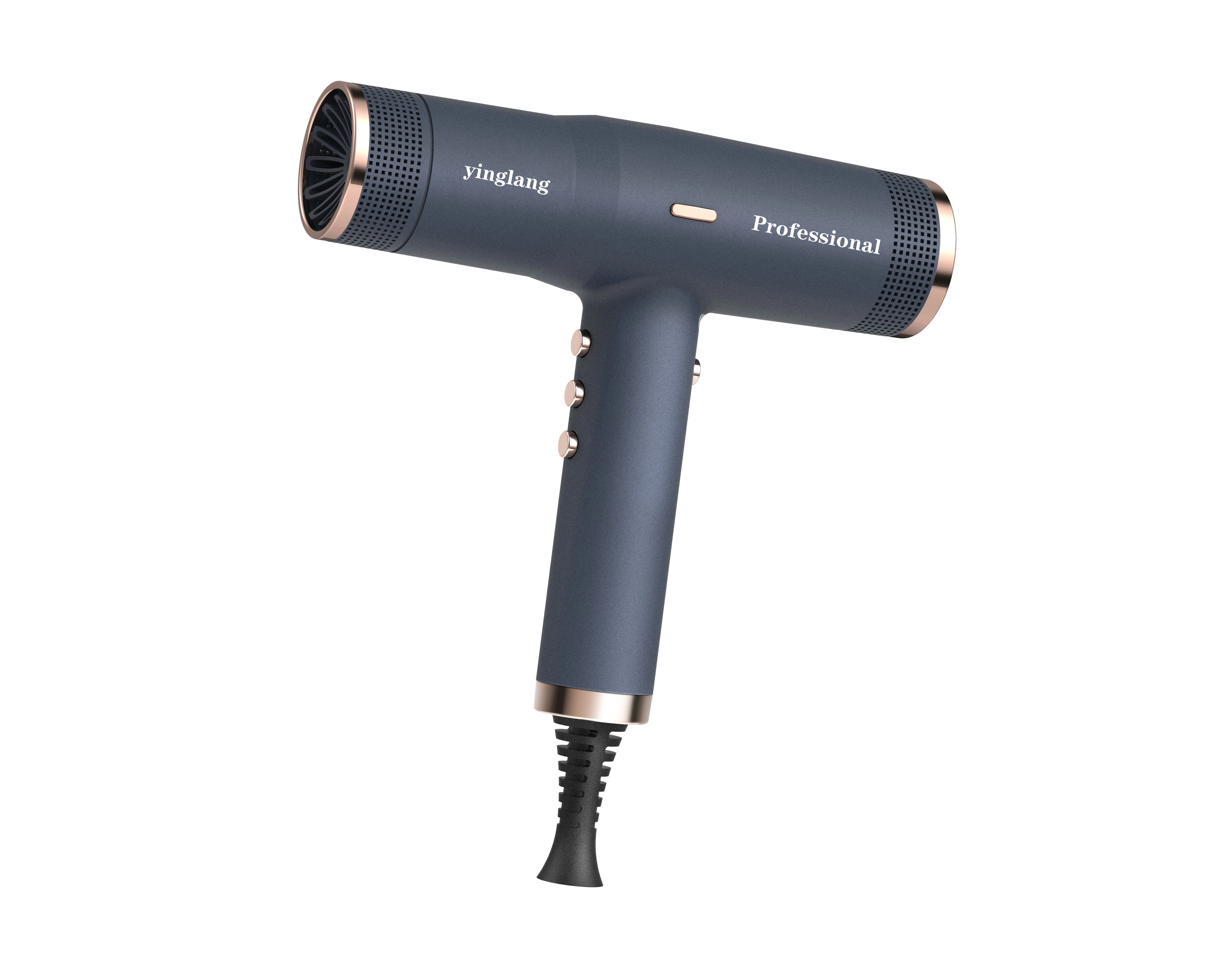 compact light weight professional hair dryer high power hair air dryer salon blow dryer brushless DC motor