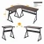 Import Computer office desks modern for home office furniture from China