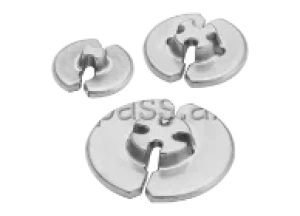 Buy Concave Attachable Loop Washer Button System With Collar Internal ...