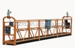 construction project for facade coating gondola