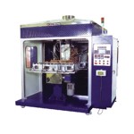 Copper, aluminum or steel header brazing machines
